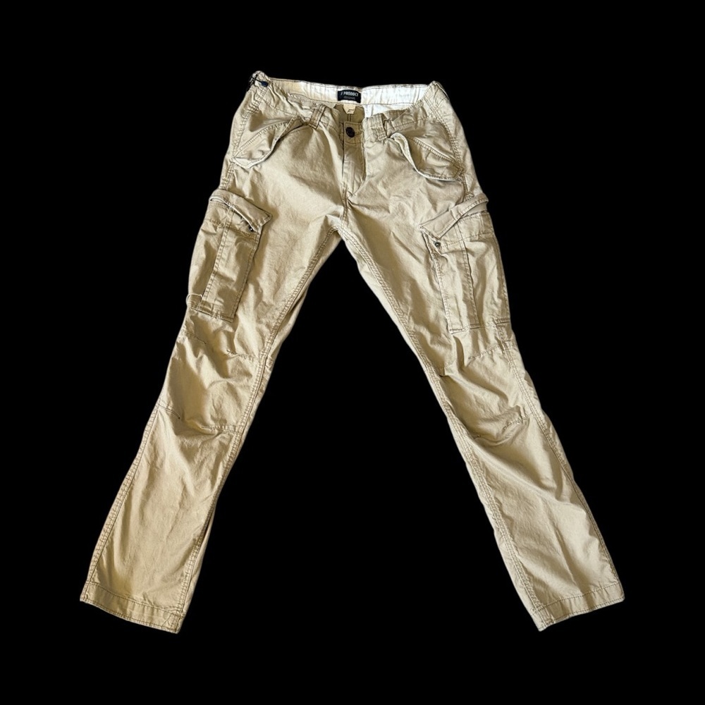 Men's Versatile Tan Cargo Pants